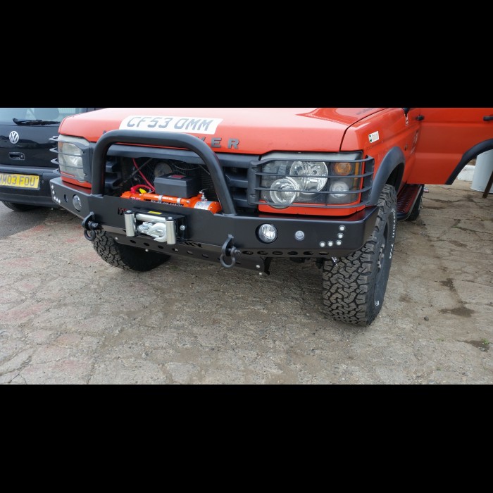 discovery 2 deluxe winch bumper